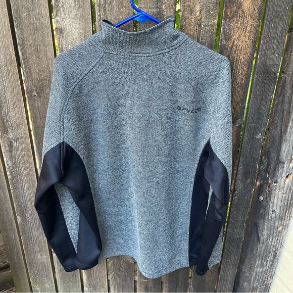 Spyder Men’s Outbound 1/2 Zip Midweight Pullover Stryke Jacket Sz XL - Picture 7 of 13